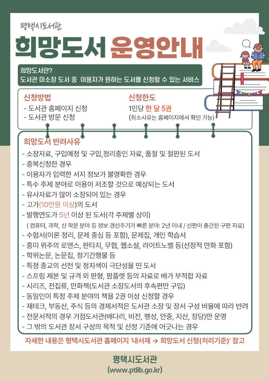 희망도서 신청안내